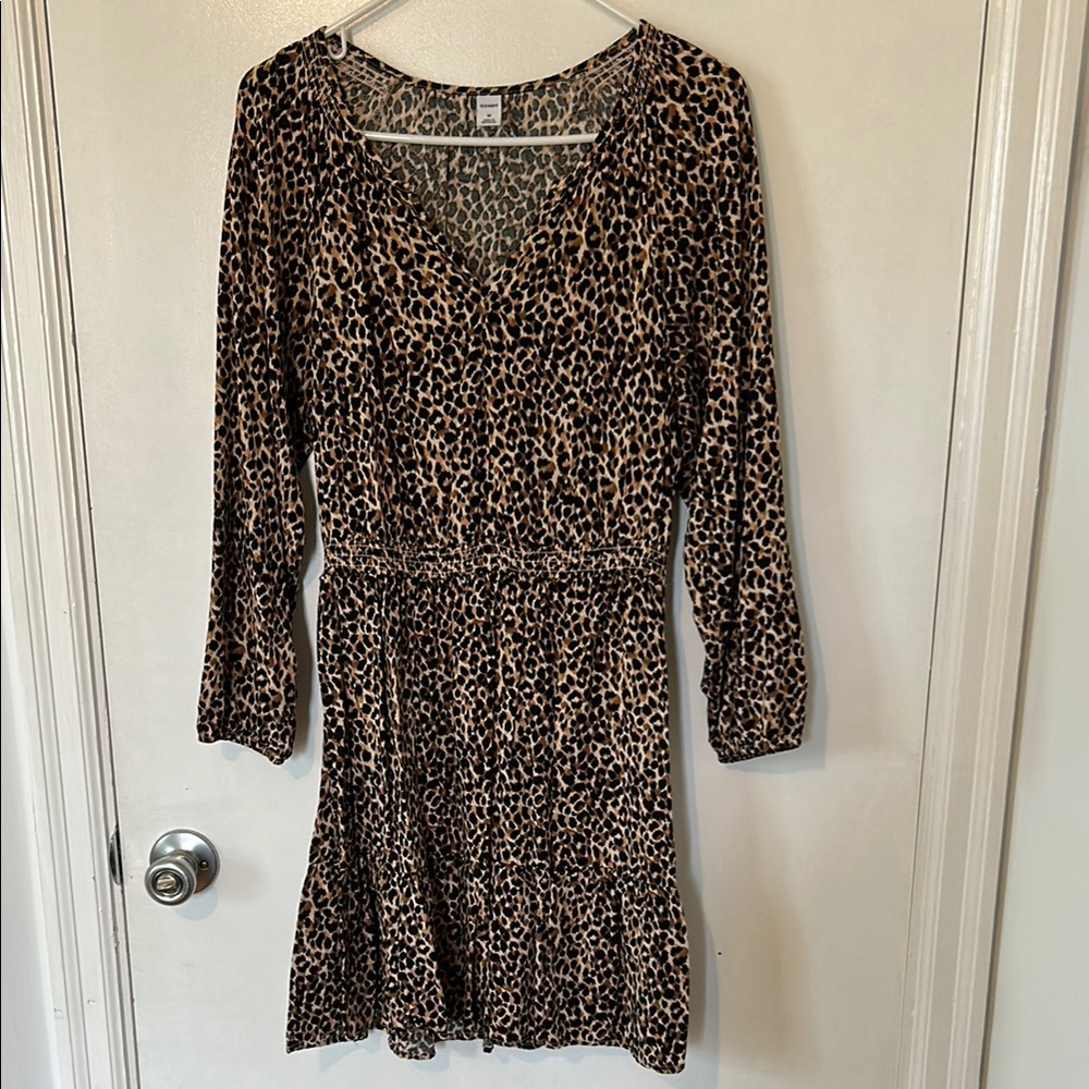 Leopard Print Dress
